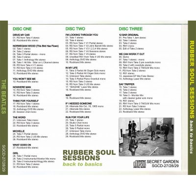 画像2: THE BEATLES / RUBBER SOUL SESSIONS 【3CD】