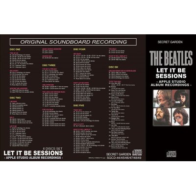 画像2: THE BEATLES / LET IT BE SESSIONS apple studio album recording 【6CD】