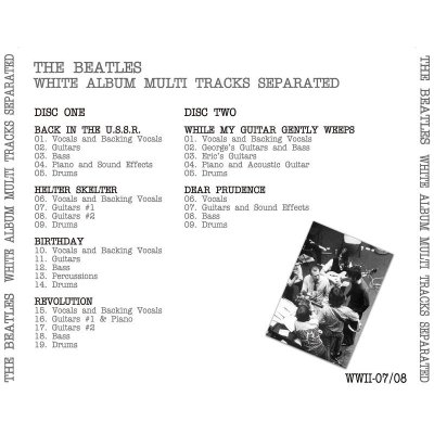 画像2: THE BEATLES / WHITE ALBUM MULTI TRACKS SEPARATED 【2CD】