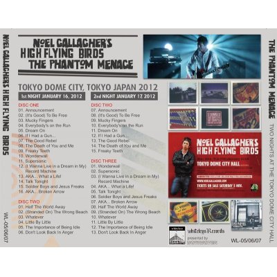 画像2: NOEL GALLAGHER 2012 THE PHANTOM MENACE 3CD