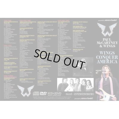 画像2: PAUL McCARTNEY / WINGS CONQUER AMERICA 【3CD+2DVD】