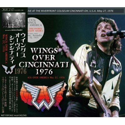 画像1: PAUL McCARTNEY / WINGS OVER CINCINNATI 1976 【2CD】