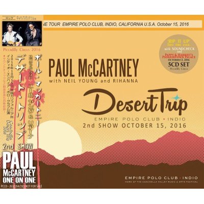 画像1: PAUL McCARTNEY / DESERT TRIP 2nd SHOW 【5CD】