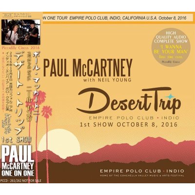 画像1: PAUL McCARTNEY / DESERT TRIP 1st SHOW 【2CD】