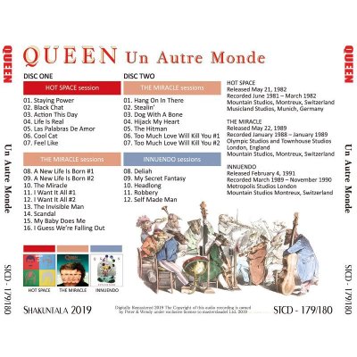 画像2: QUEEN / UN AUTRE MONDE - OUTTAKES & DEMOS - 【2CD】