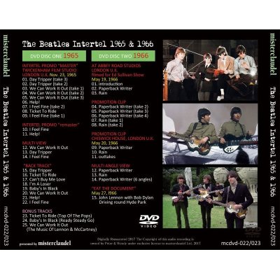 画像2: THE BEATLES INTERTEL 1965 & 1966 【2DVD】