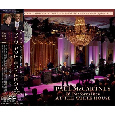 画像1: PAUL McCARTNEY / IN PERFORMANCE AT THE WHITE HOUSE 2010 【2CD+DVD】