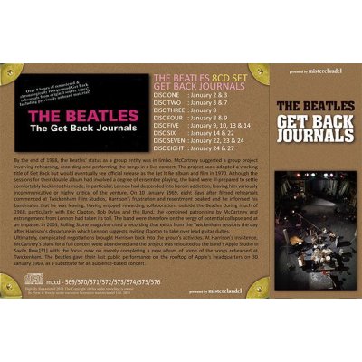 画像2: THE BEATLES / GET BACK JOURNALS 【8CD】