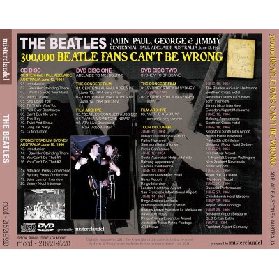 画像2: THE BEATLES / 300,000 BEATLE FANS CAN'T BE WRONG 【CD+2DVD】