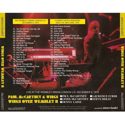 画像2: PAUL McCARTNEY / WINGS OVER WEMBLEY II 【2CD】