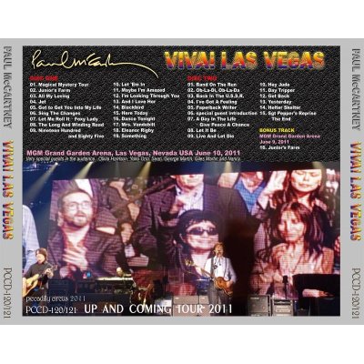 画像2: PAUL McCARTNEY / VIVA! LAS VEGAS 2011 【2CD】