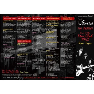 画像2: THE BEATLES / LIVE AT THE STAR CLUB RAW TAPES 【5CD】