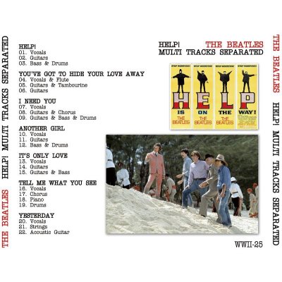 画像2: THE BEATLES / HELP! MULTI TRACKS SEPARATED 【1CD】