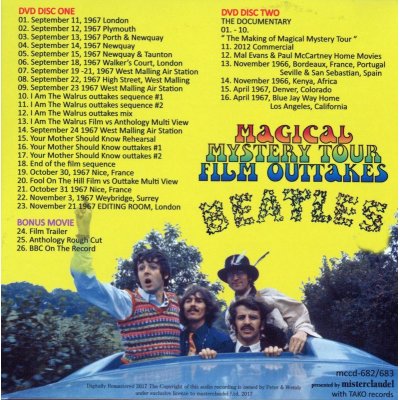 画像2: THE BEATLES / MAGICAL MYSTERY TOUR FILM OUTTAKES 【2DVD】