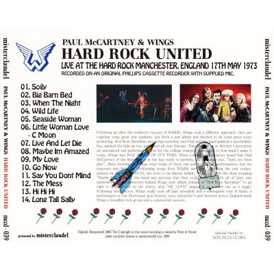画像2: PAUL McCARTNEY / HARD ROCK UNITED 【1CD】