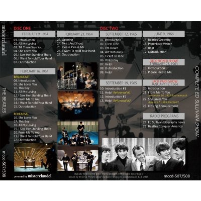 画像4: THE BEATLES / COMPLETE ED SULLIVAN SHOW 1962-1970 【2CD+2DVD】 