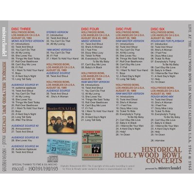 画像6: THE BEATLES / HISTORICAL HOLLYWOOD BOWL CONCERTS 【2DVD+6CD】