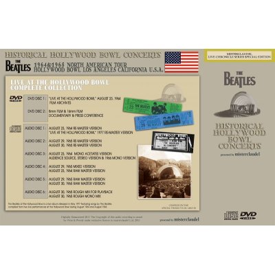 画像2: THE BEATLES / HISTORICAL HOLLYWOOD BOWL CONCERTS 【2DVD+6CD】