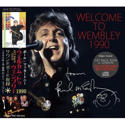 画像1: PAUL McCARTNEY / WELCOME TO WEMBLEY 1990 【2CD】