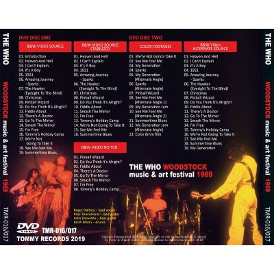 画像2: THE WHO / WOODSTOCK 1969 【2DVD】