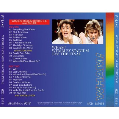 画像2: WHAM! / WEMBLEY STADIUM 1986 THE FINAL 【2CD】