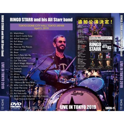 画像2: RINGO STARR / LIVE IN JAPAN 2019 【DVD】