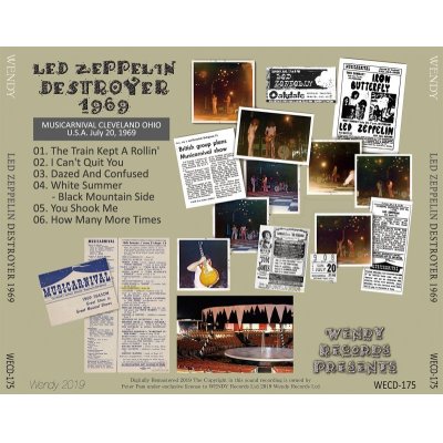 画像2: LED ZEPPELIN / DESTROYER 1969 【CD】