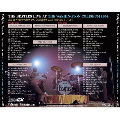 画像2: THE BEATLES / LIVE AT WASHINGTON 1964 【CD+DVD】