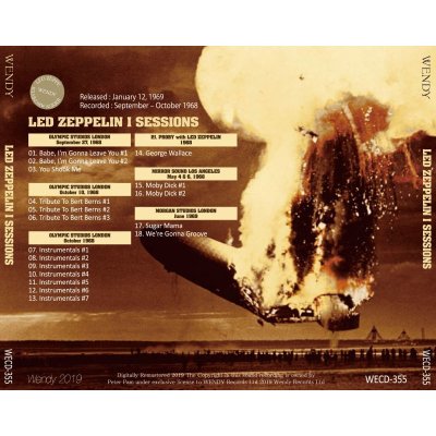 画像2: LED ZEPPELIN I SESSIONS 【CD】