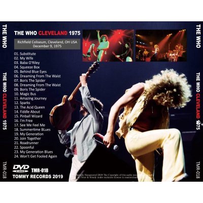 画像2: THE WHO / CLEVELAND 1975 【DVD】