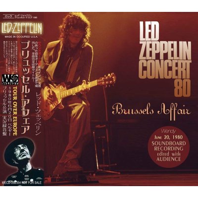 画像1: LED ZEPPELIN / BRUSSELS AFFAIR 1980 【2CD】