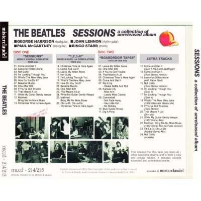 画像2: THE BEATLES / SESSIONS a collection of unreleased album 【2CD】