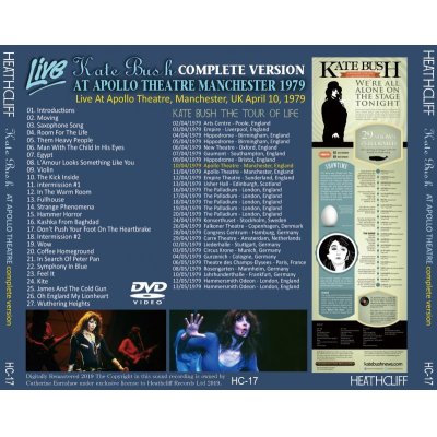 画像2: KATE BUSH / APOLLO THEATRE MANCHESTER 1979 COMPLETE VERSION 【DVD】