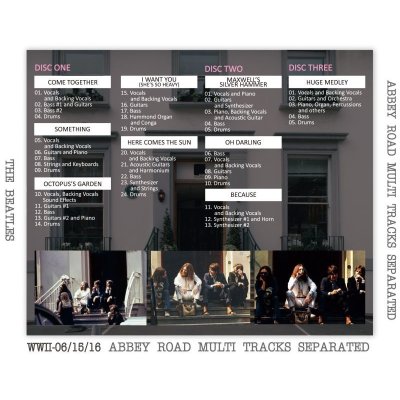 画像2: THE BEATLES / ABBEY ROAD MULTI TRACKS SEPARATED 【3CD】