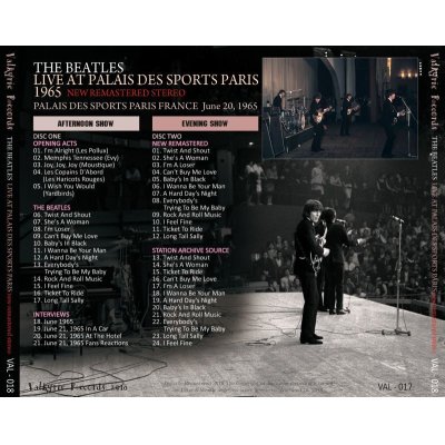 画像2: THE BEATLES / LIVE AT PALAIS DES SPORTS PARIS 1965 【2CD】