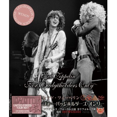 画像1: LED ZEPPELIN / FOR BADGEHOLDERS ONLY 【3CD】