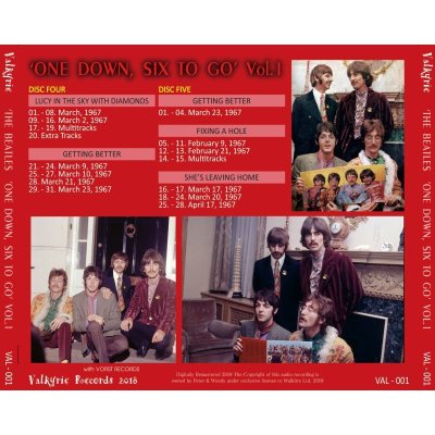 画像6: THE BEATLES / ONE DOWN, SIX TO GO Vol.1 【5CD】