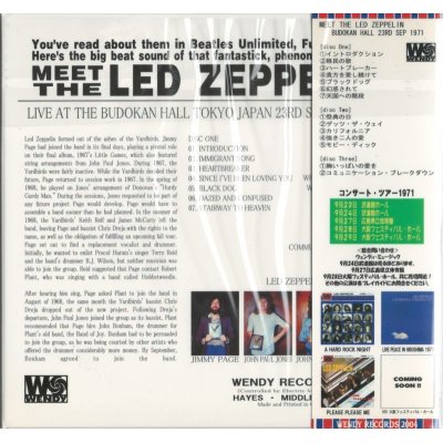 画像2: LED ZEPPELIN / MEET THE LED ZEPPELIN 【3CD】