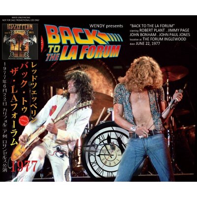 画像1: LED ZEPPELIN / BACK TO THE LA FORUM 1977 3CD