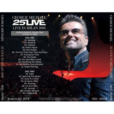 画像2: GEORGE MICHAEL / 25 LIVE IN MILAN 2006 【2CD】