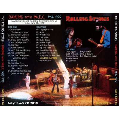 画像2: THE ROLLING STONES 1975 DANCING WITH Mr.EC 2CD