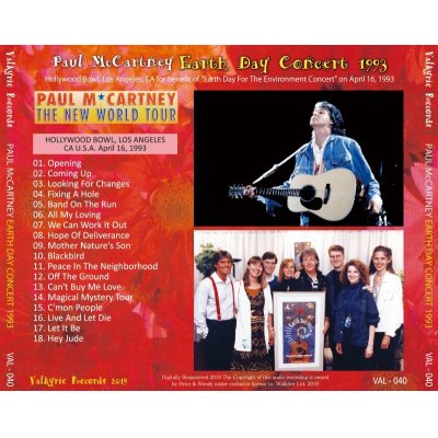 画像2: PAUL McCARTNEY / EARTH DAY CONCERT 1993 CD