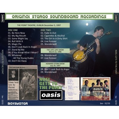 画像2: OASIS 1997 NOEL GETS TO THE POINT 2CD