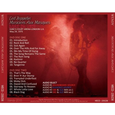 画像6: LED ZEPPELIN / EARL'S COURT May 24, 1975 【4CD+2DVD】