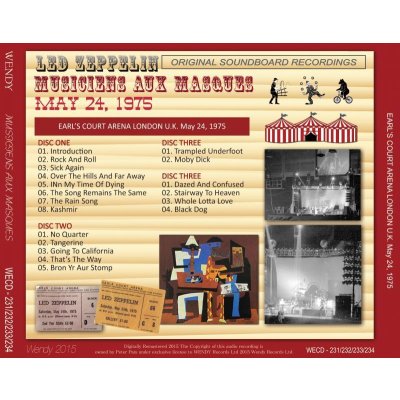 画像4: LED ZEPPELIN / EARL'S COURT May 24, 1975 【4CD+2DVD】