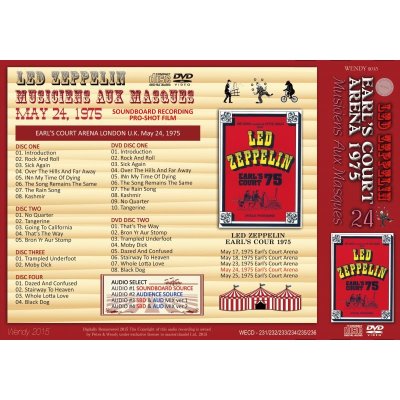 画像2: LED ZEPPELIN / EARL'S COURT May 24, 1975 【4CD+2DVD】