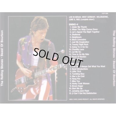 画像2:  VGP-086 THE ROLLING STONES / BEAST OF BOURBON 2CD