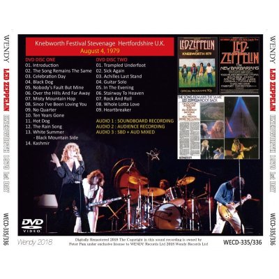 画像2: LED ZEPPELIN / KNEBWORTH 1st DAY 【2DVD】