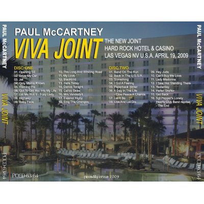 画像2: PAUL McCARTNEY / VIVA JOINT 2009 【2CD】