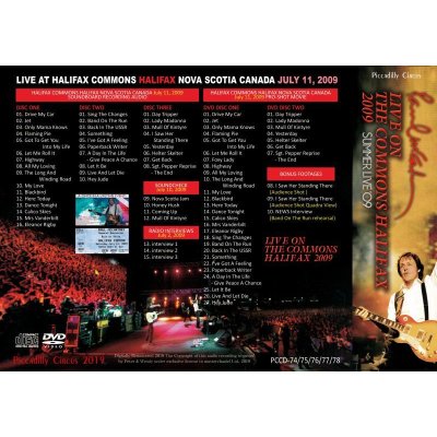 画像2: PAUL McCARTNEY 2009 LIVE ON THE COMMONS HALIFAX 3CD+2DVD